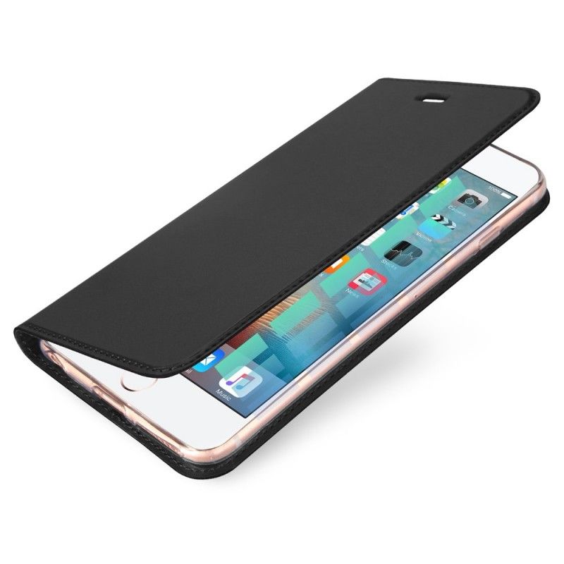 Folio-hoesje iPhone 5 / 5S / SE Goud Zwart Eerste Klas Serie