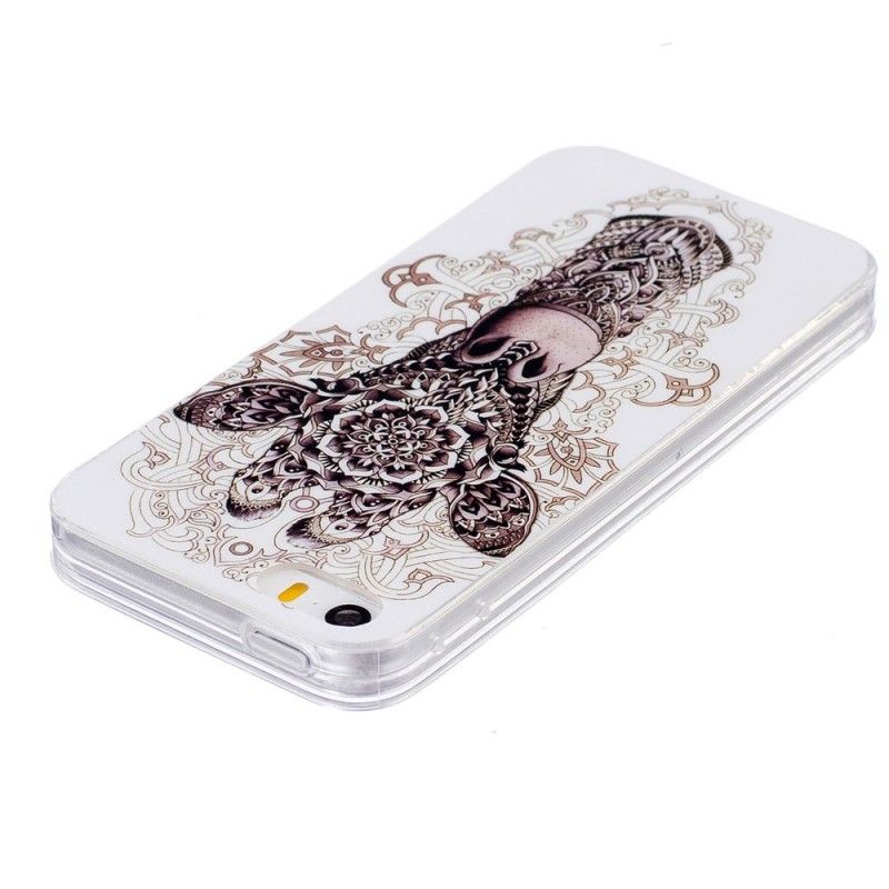 Hoesje iPhone 5 / 5S / SE Tribale Giraf