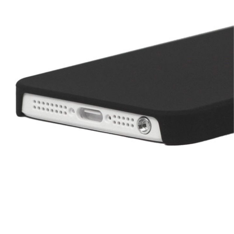 Hoesje voor iPhone 5 / 5S / SE Wit Zwart Klassieke Bakwagen