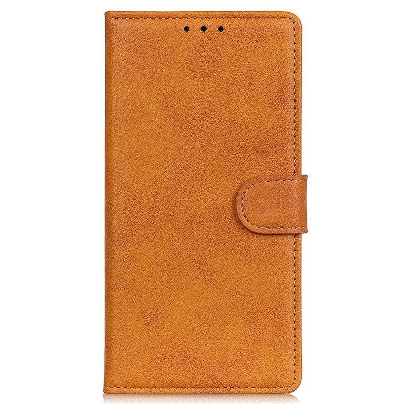 Flip Case voor OnePlus Nord CE 3 Lite 5G Mat Kunstleer