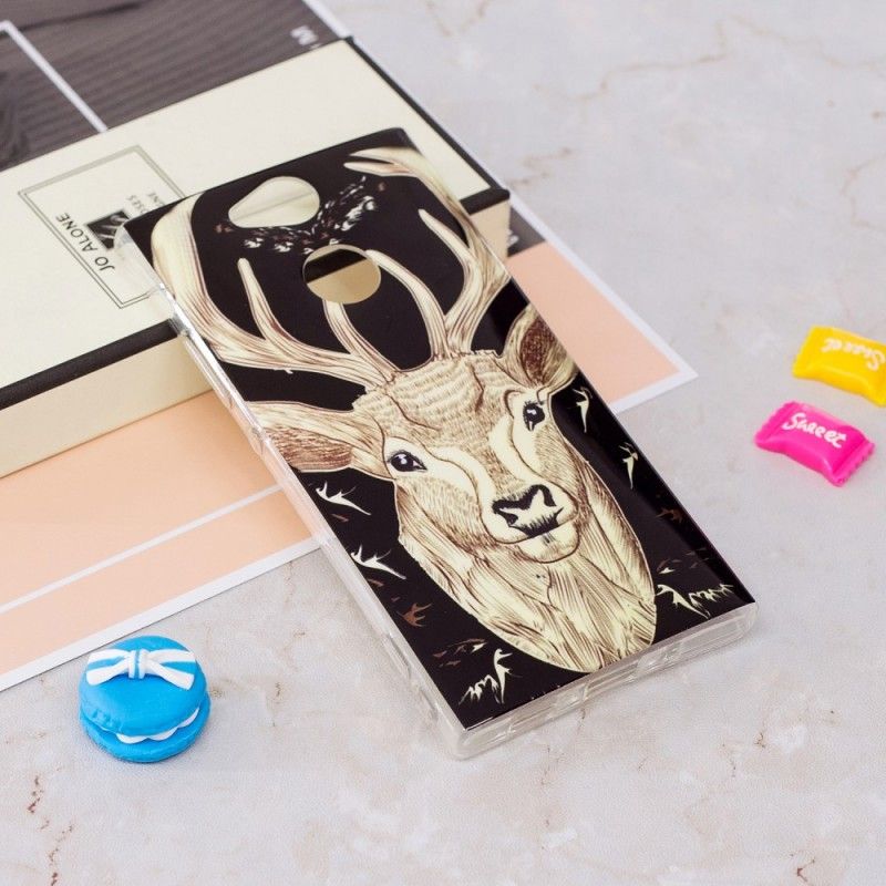 Hoesje Sony Xperia XA2 Fluorescerend Majestueus Hert