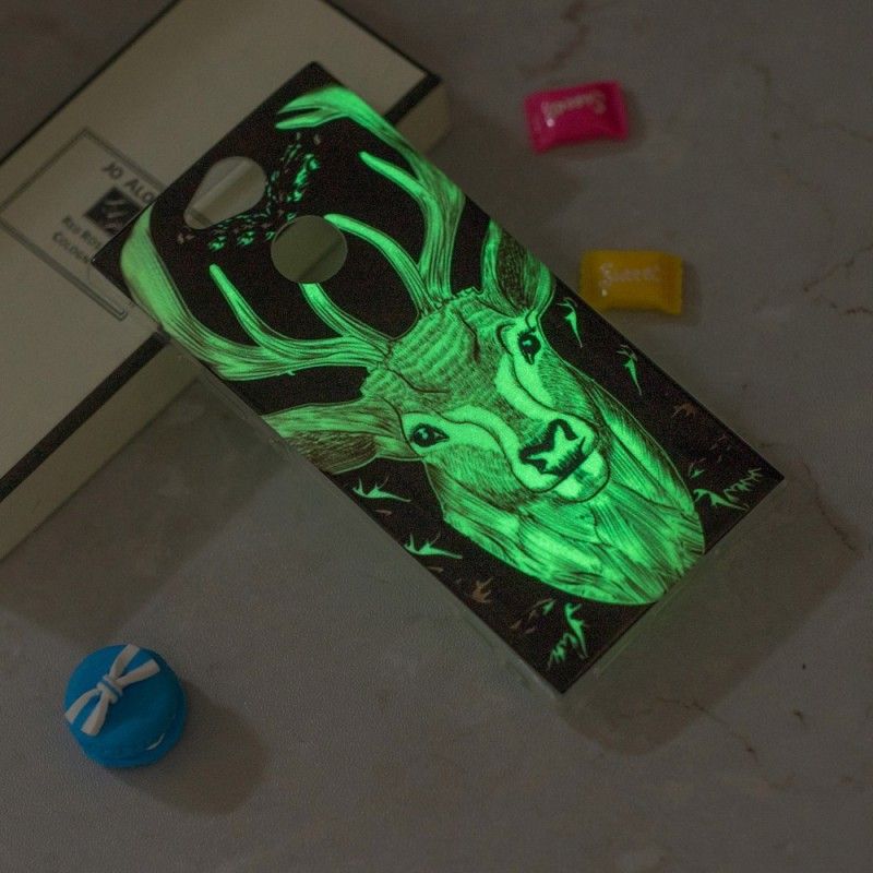 Hoesje Sony Xperia XA2 Fluorescerend Majestueus Hert