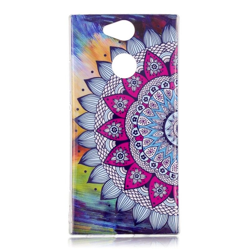 Hoesje Sony Xperia XA2 Fluorescerende Mandala