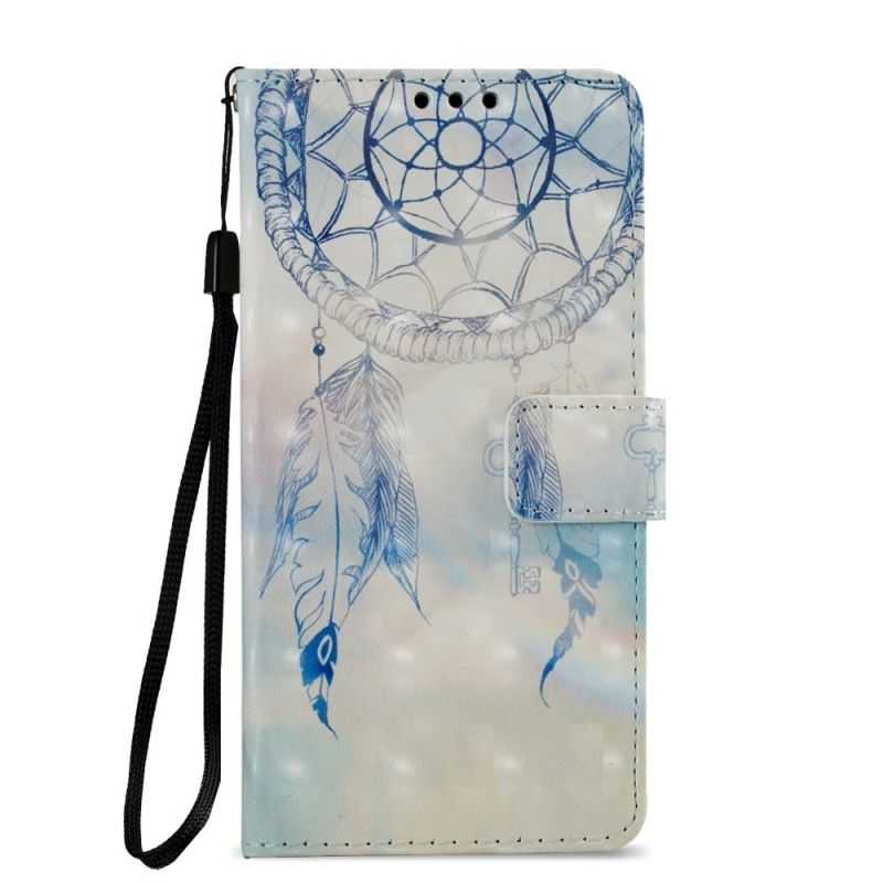 Leren Hoesje Sony Xperia XA2 Telefoonhoesje 3D-Aquarel Dromenvanger