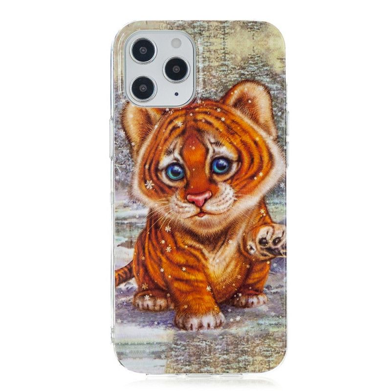 Cover Hoesje iPhone 12 Pro Max Telefoonhoesje Babytijger