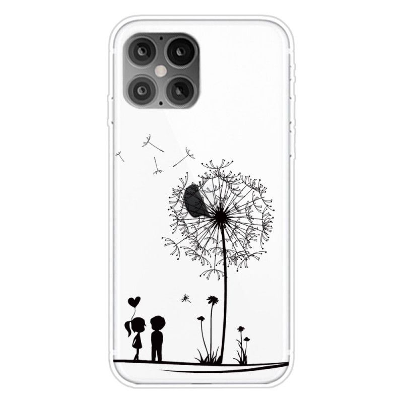 Hoesje iPhone 12 Pro Max Paardenbloemliefde