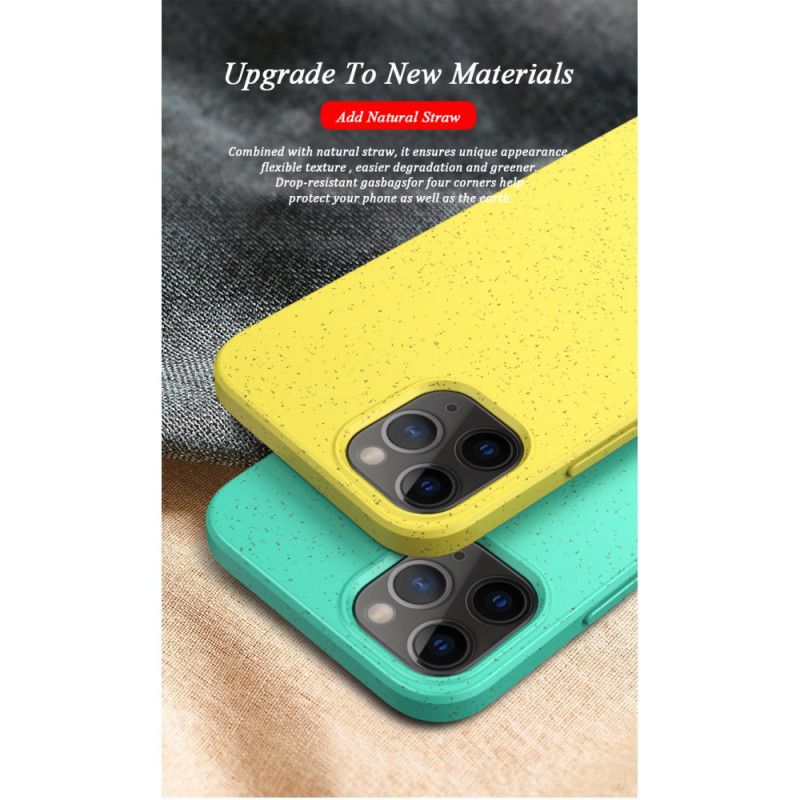 Hoesje iPhone 12 Pro Max Rood Zwart Ontwerp Van Tarwestro