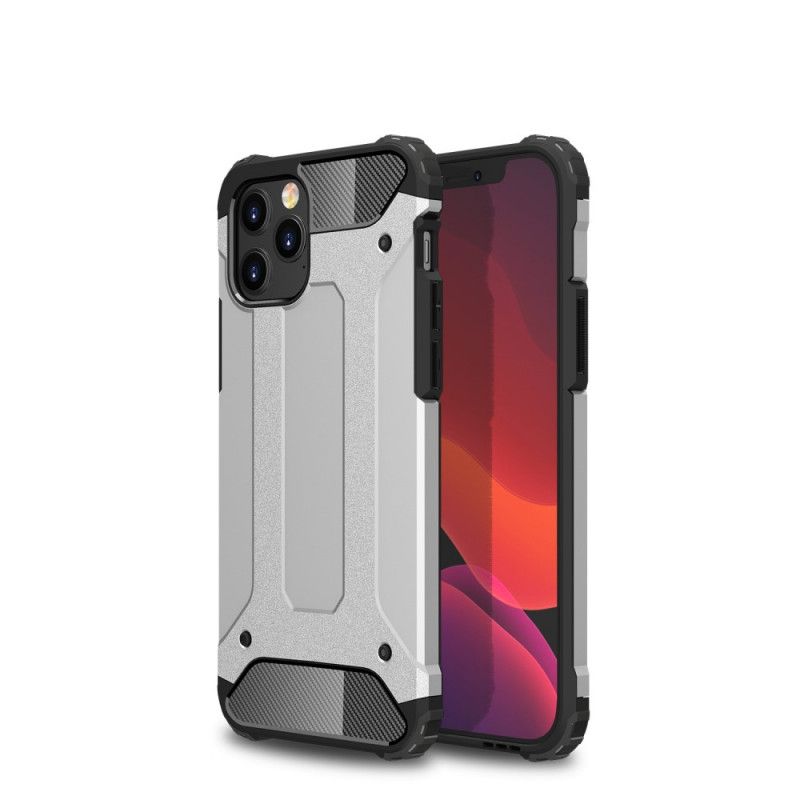 Hoesje iPhone 12 Pro Max Rood Zwart Overlevende