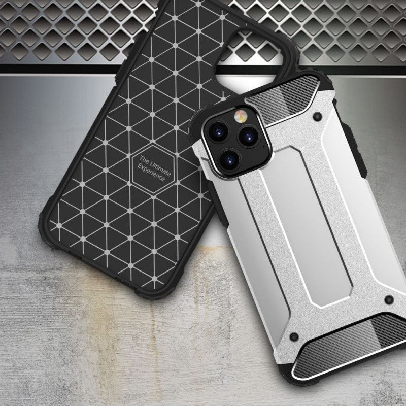 Hoesje iPhone 12 Pro Max Rood Zwart Overlevende