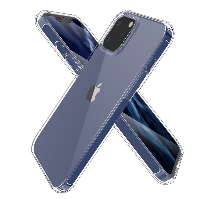 Hoesje iPhone 12 Pro Max Telefoonhoesje Transparant Leeu-Ontwerp