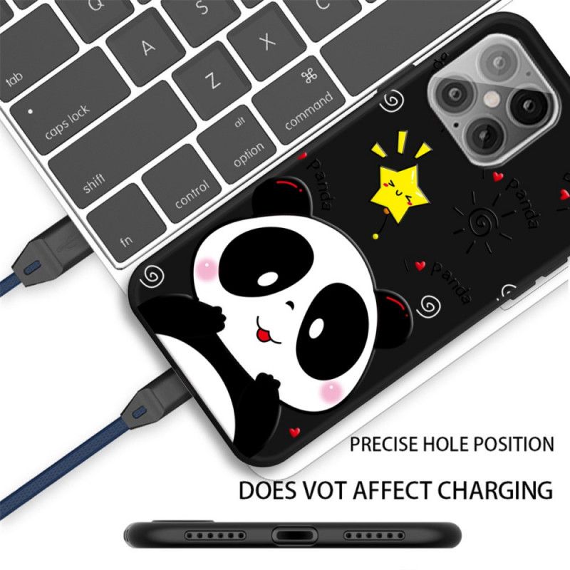 Hoesje voor iPhone 12 Pro Max Panda-Ster