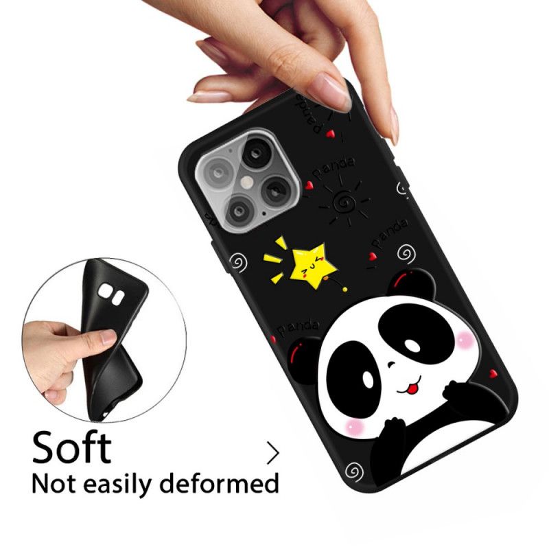 Hoesje voor iPhone 12 Pro Max Panda-Ster