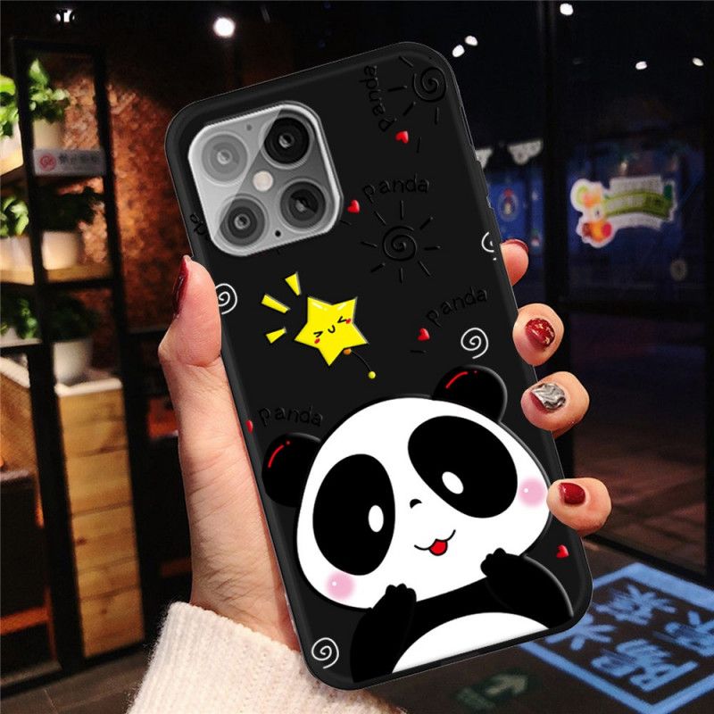 Hoesje voor iPhone 12 Pro Max Panda-Ster