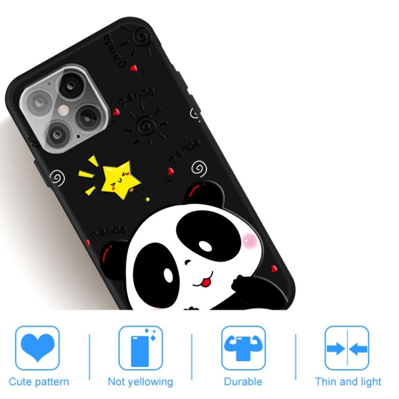 Hoesje voor iPhone 12 Pro Max Panda-Ster