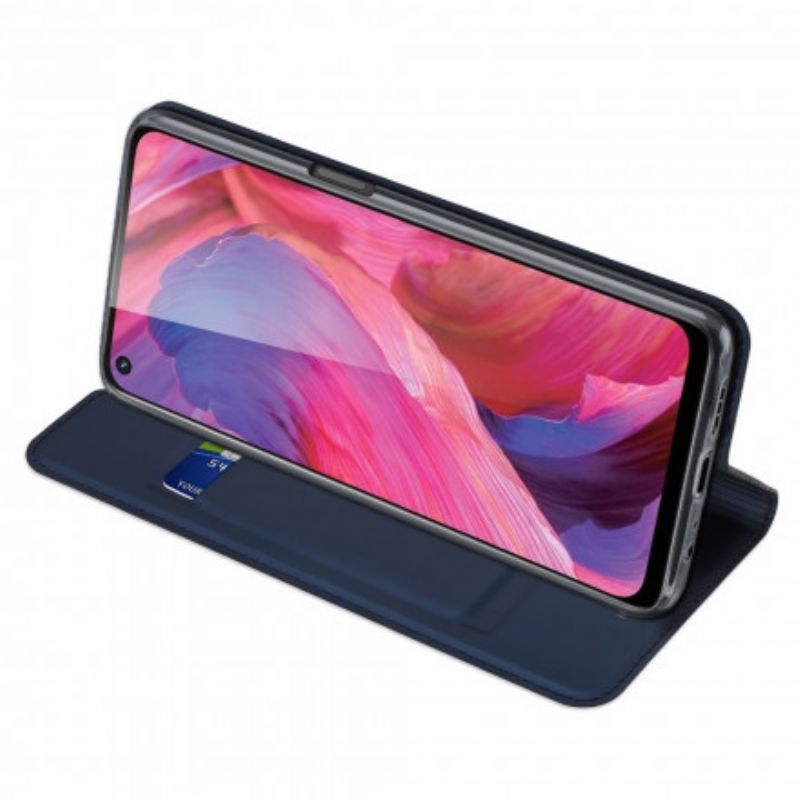 Folio-hoesje Oppo A54 5g / A74 5g Skin Pro Dux Ducis Bescherming Hoesje