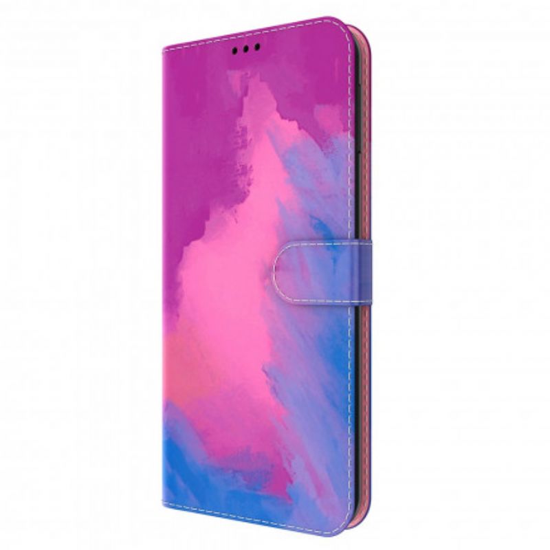 Folio-hoesje Oppo A54 5g / A74 5g Telefoonhoesje Aquarel