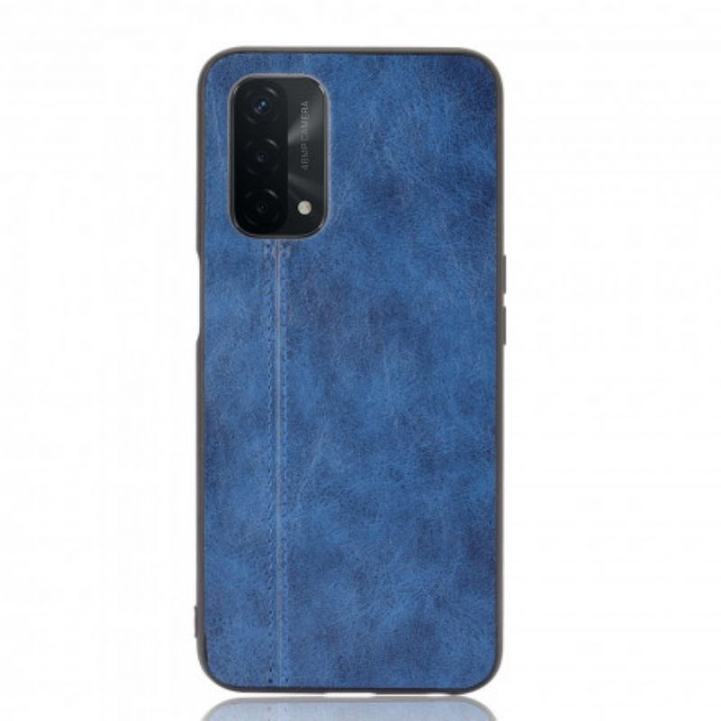 Hoesje Oppo A54 5g / A74 5g Couture Leereffect