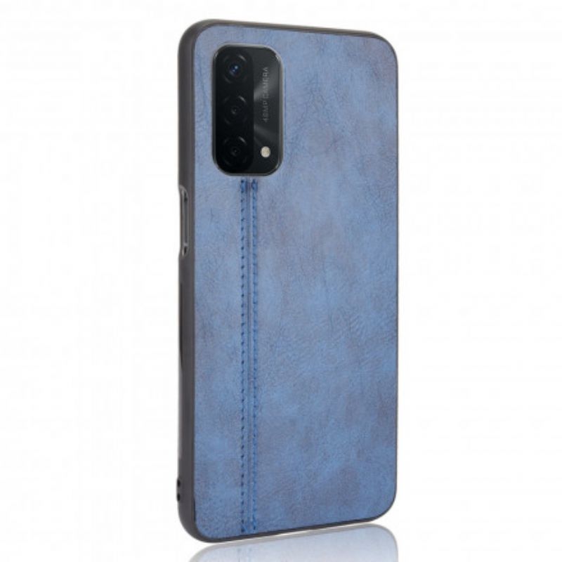 Hoesje Oppo A54 5g / A74 5g Couture Leereffect