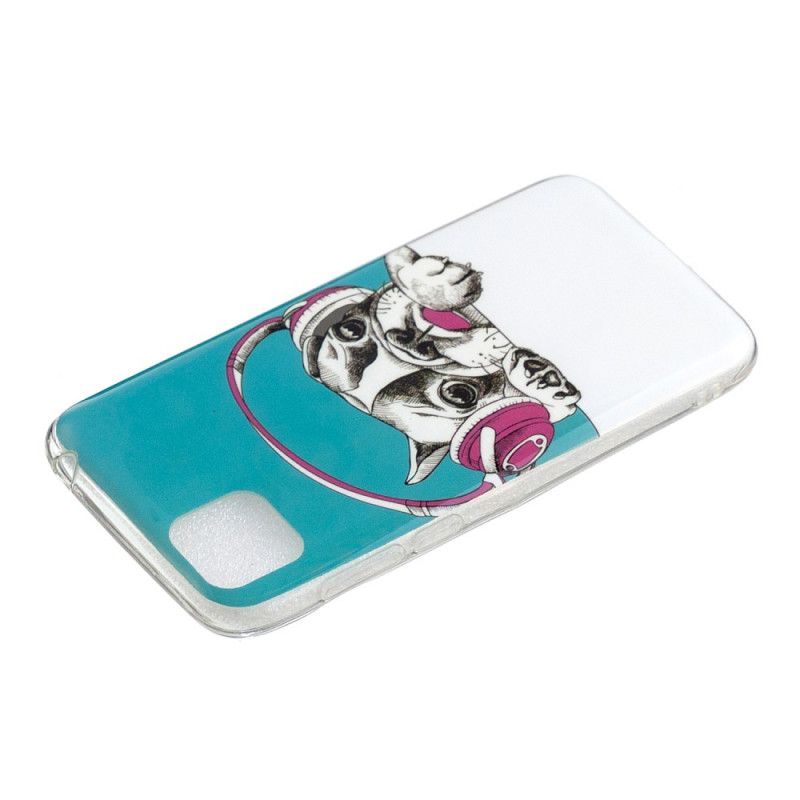 Hoesje Huawei Y5p Fluorescerende Hond
