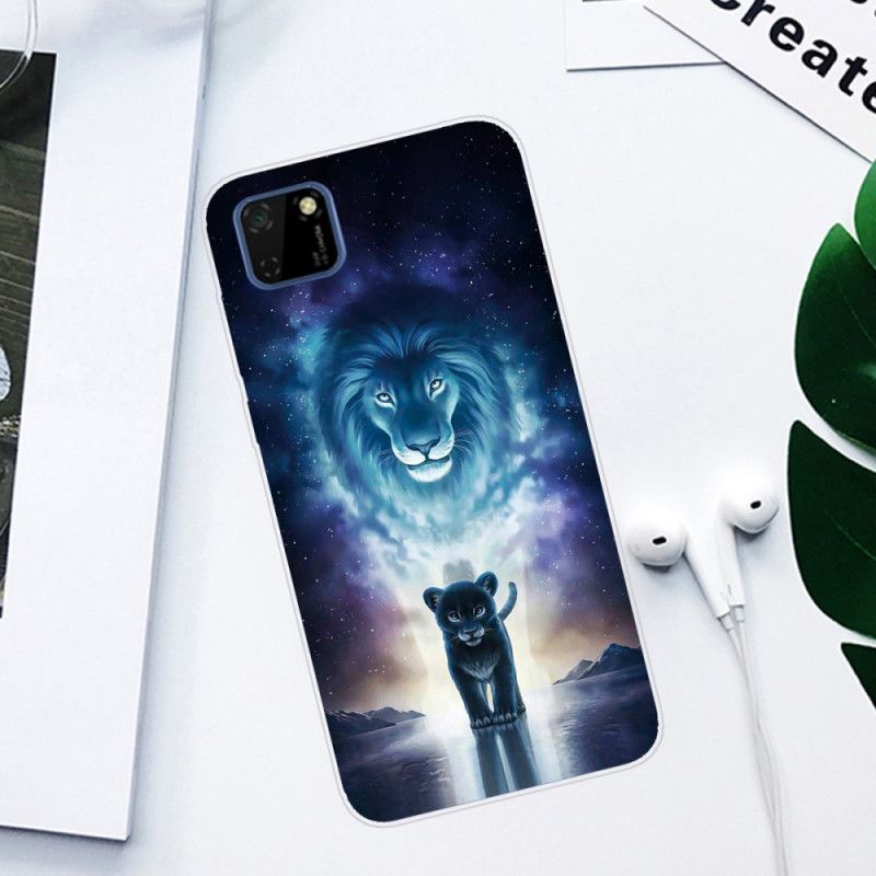 Hoesje voor Huawei Y5p Leeuwenwelp