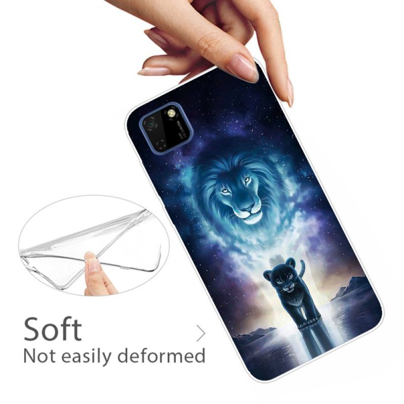Hoesje voor Huawei Y5p Leeuwenwelp