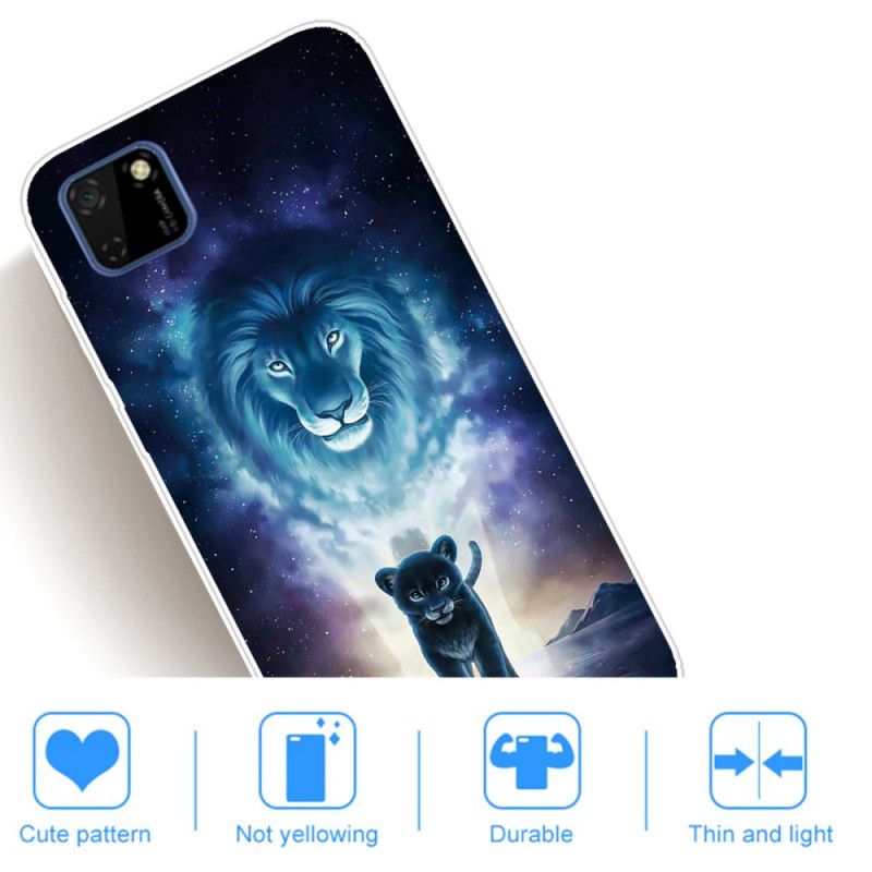Hoesje voor Huawei Y5p Leeuwenwelp