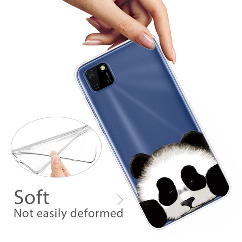 Hoesje voor Huawei Y5p Transparante Panda