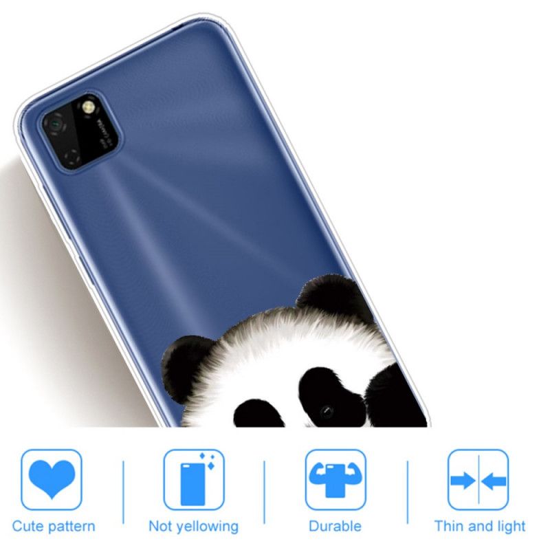 Hoesje voor Huawei Y5p Transparante Panda