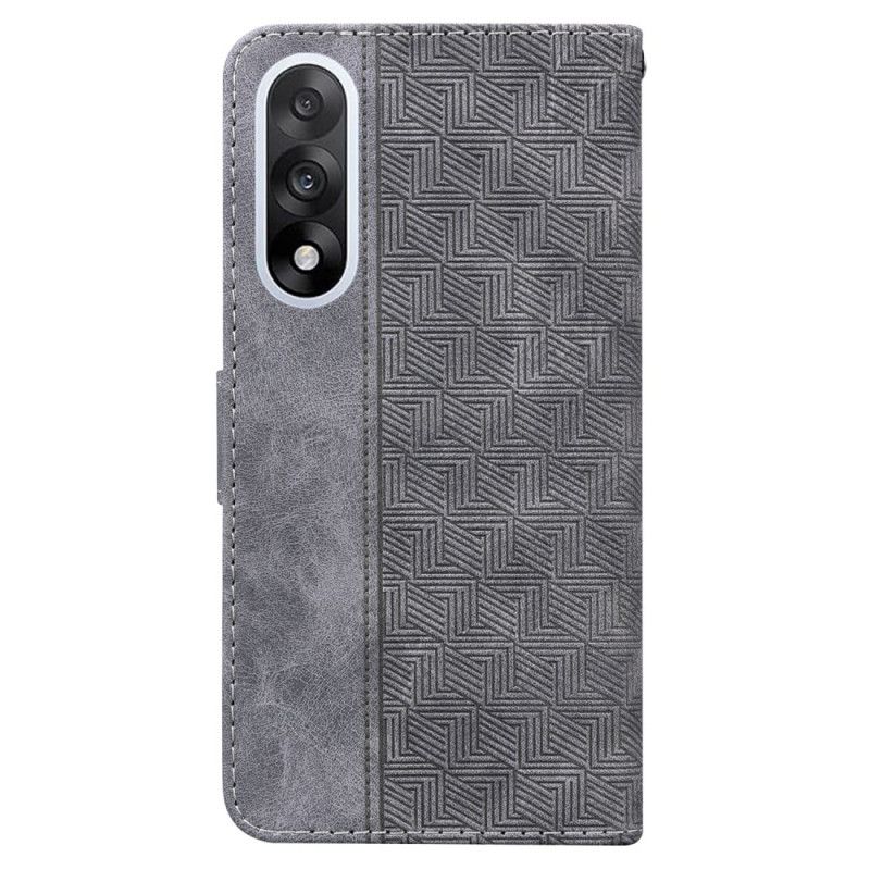 Bescherming Hoesje Oneplus Nord 5 Geweven Patroon