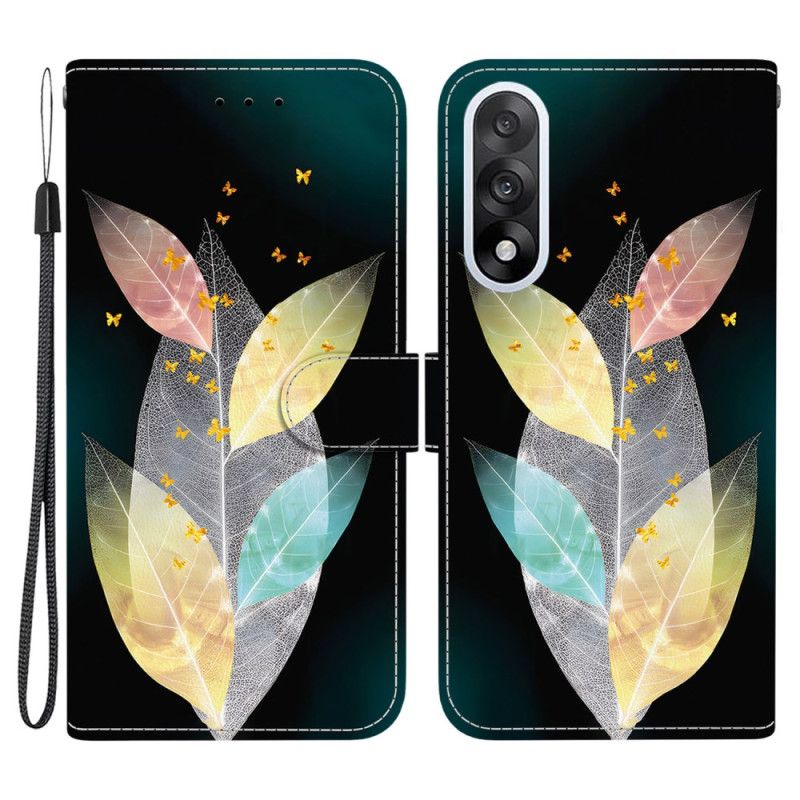 Bescherming Hoesje Oneplus Nord 5 Kleurrijke Veren