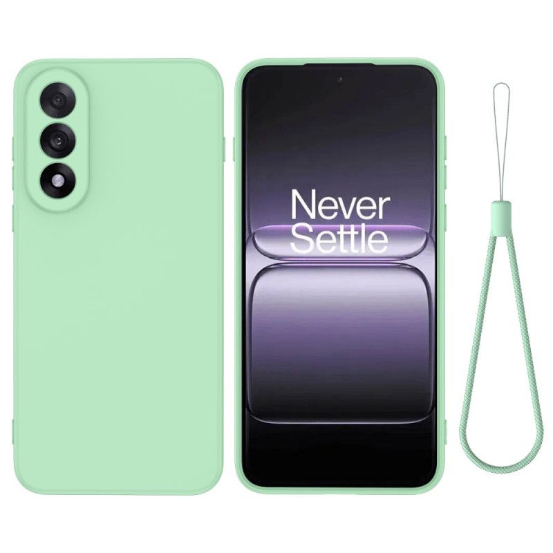 Case Hoesje Oneplus Nord 5 Telefoonhoesje Vloeibare Siliconen Band