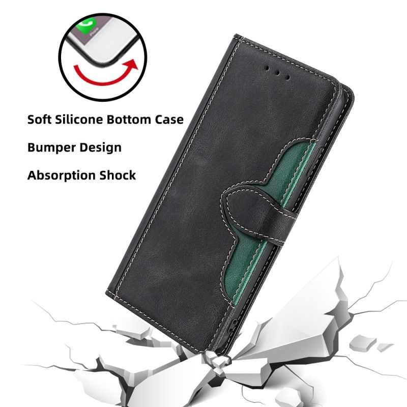Flip Case Leren Oneplus Nord 5 Bloemenprint