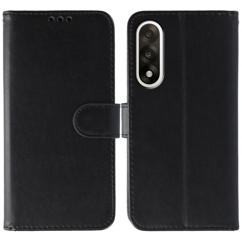 Flip Case Leren Oneplus Nord 5 Effen Kunstleer