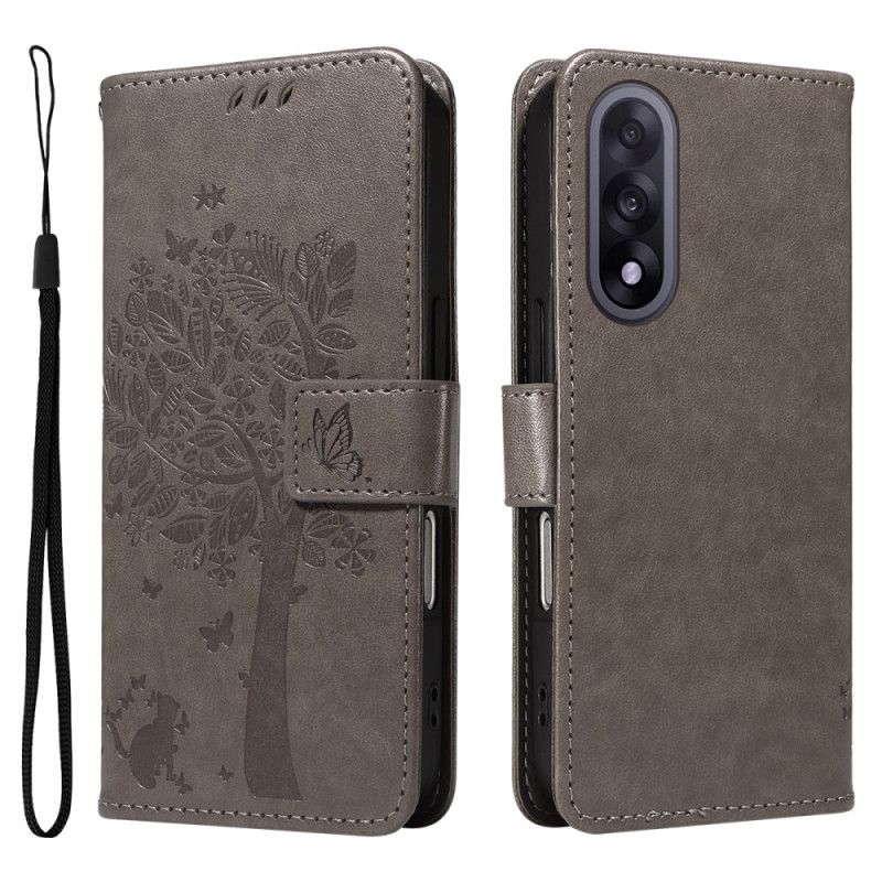 Flip Case Leren Oneplus Nord 5 Krabpaal