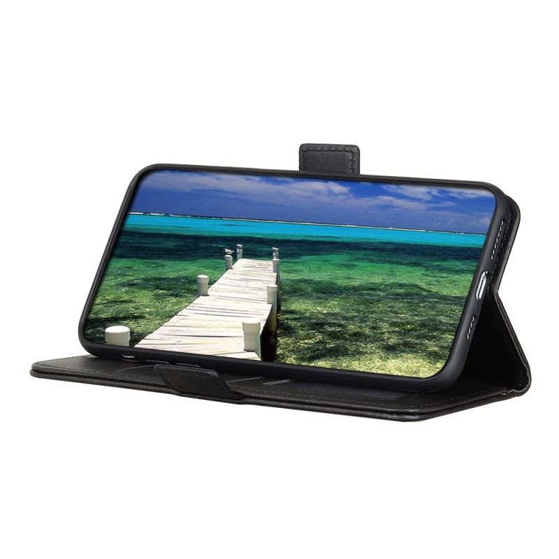 Flip Case Leren Oneplus Nord 5 Kunstleer Met Textuur