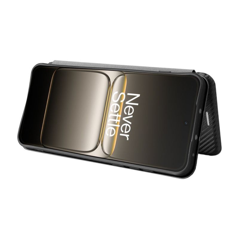 Folio-hoesje Oneplus Nord 5 Koolstofvezel