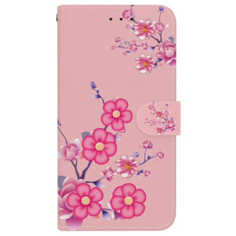 Folio-hoesje Oneplus Nord 5 Telefoonhoesje Sakura