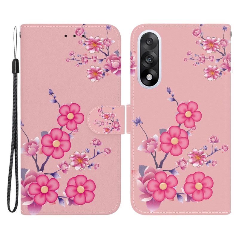 Folio-hoesje Oneplus Nord 5 Telefoonhoesje Sakura