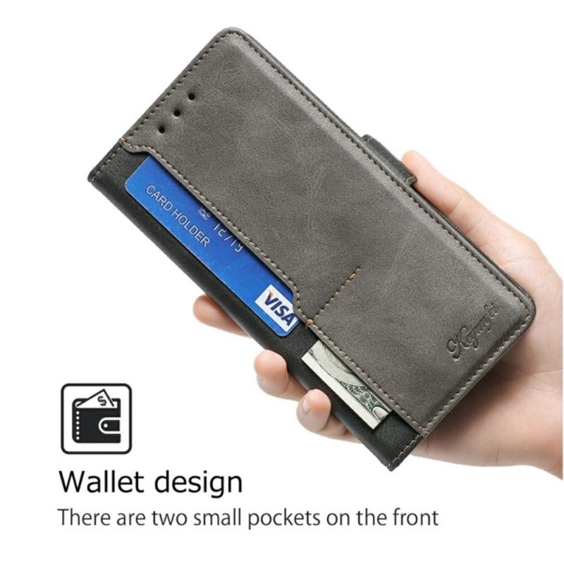 Folio-hoesje Oneplus Nord 5 Telefoonhoesje Tweekleurig