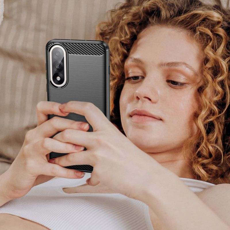 Hoesje Oneplus Nord 5 Geborsteld Koolstofvezel Bescherming Hoesje