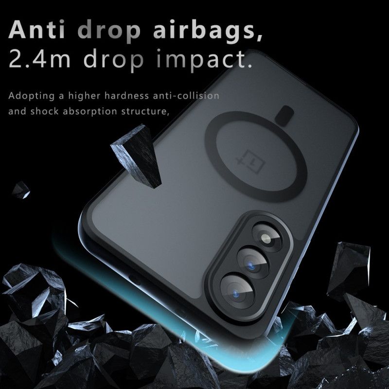 Hoesje Oneplus Nord 5 Magsafe-compatibel Mat Bescherming Hoesje