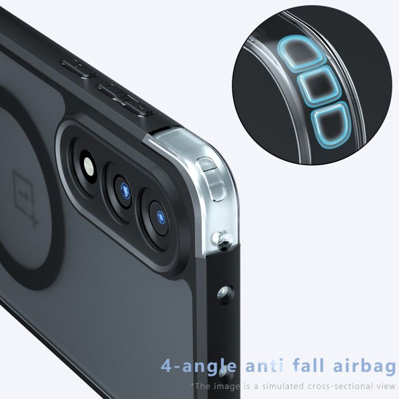 Hoesje Oneplus Nord 5 Magsafe-compatibel Mat Bescherming Hoesje