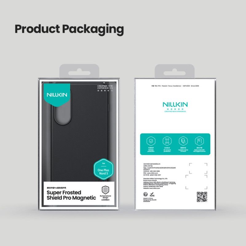 Hoesje Voor Oneplus Nord 5 Magsafe-compatibel Frosted Shield Pro