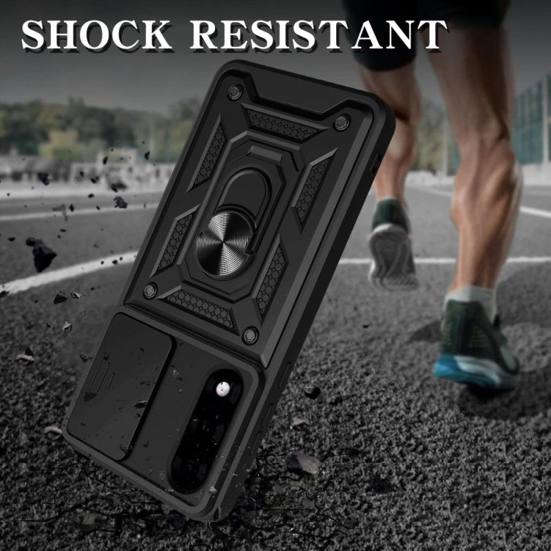 Hoesje Voor Oneplus Nord 5 Schuifbare Cameracover En Standaard