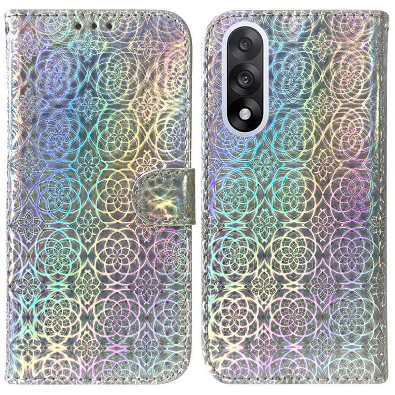 Leren Hoesje Oneplus Nord 5 Discostijl