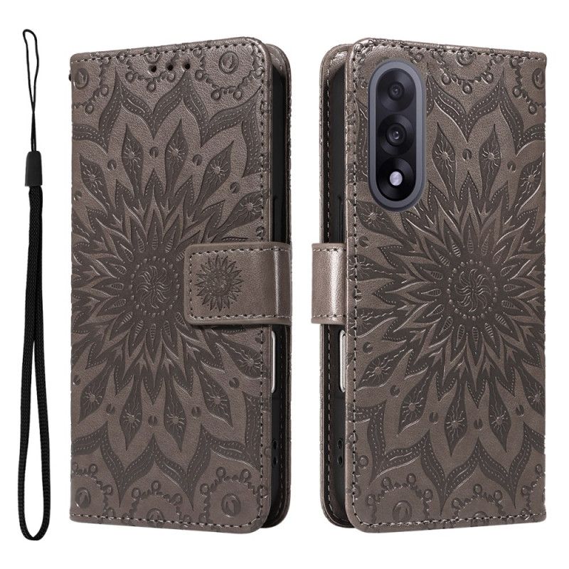 Leren Hoesje Oneplus Nord 5 Mandala Bescherming Hoesje