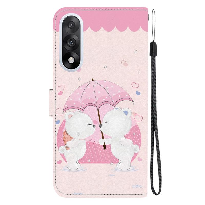 Leren Hoesje Oneplus Nord 5 Paar Beren