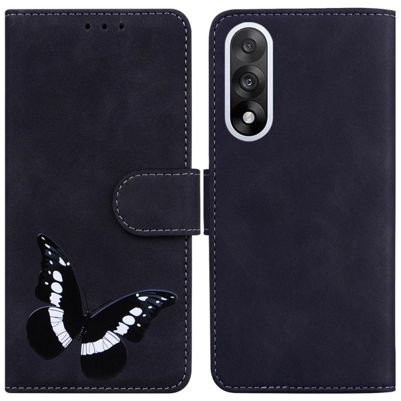 Leren Hoesje Voor Oneplus Nord 5 Vlinder