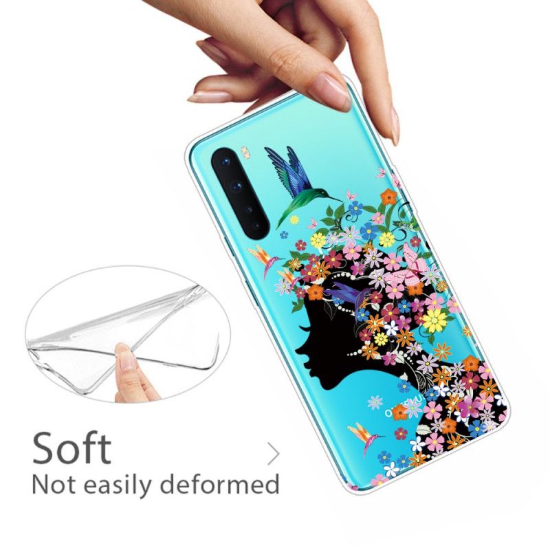 Case Hoesje OnePlus Nord Telefoonhoesje Mooi Bloemhoofdje