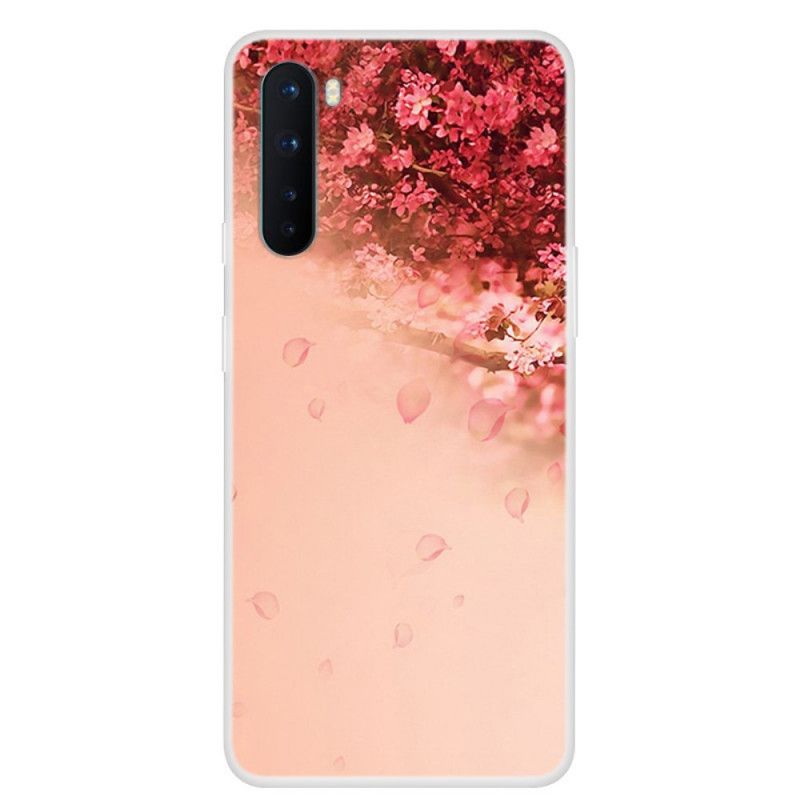 Case Hoesje OnePlus Nord Telefoonhoesje Transparante Romantische Boom